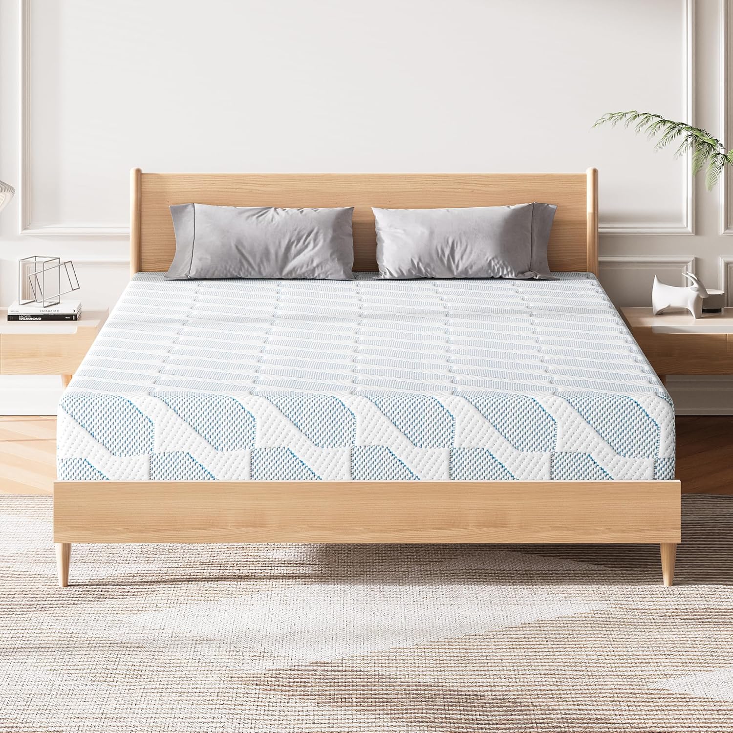 Memory Foam Mattress In A Box Queen - Queen Size Mattress 10 Inch Cooling