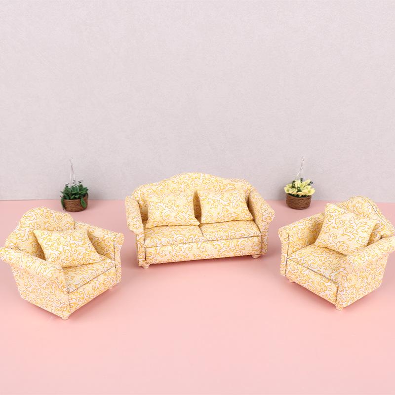1 Set Living Room Scene Arrang - Sofas ulasan dan harga