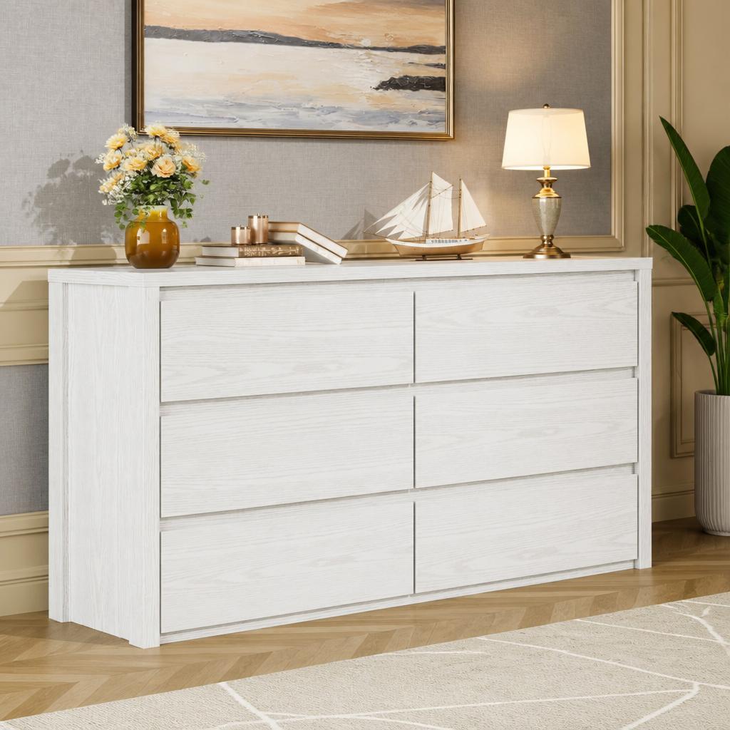 Modern 6 Drawer Dresser for Be - Bedroom Furniture ulasan dan harga