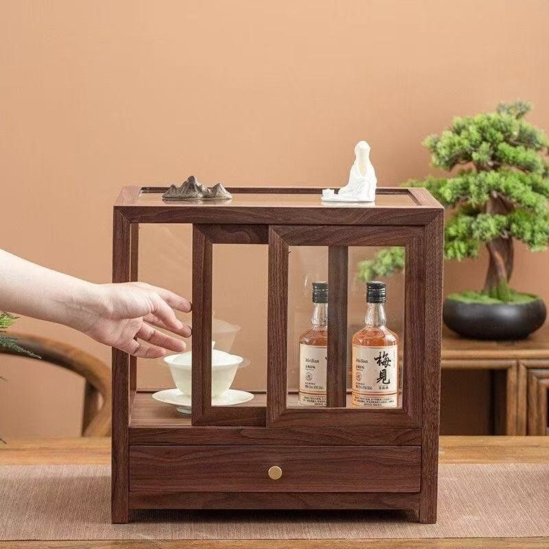 North American walnut new desk - Storage ulasan dan harga