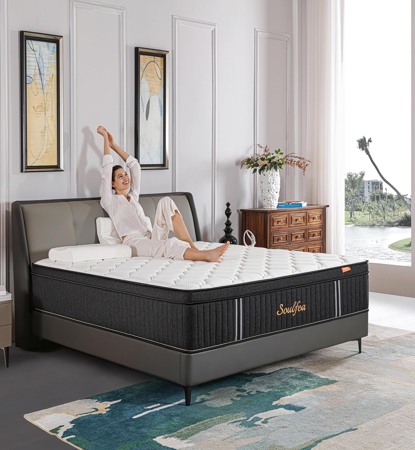 Queen Mattress 12 Inch Queen S - Memory Foam Mattress In A Box Queen ulasan dan harga