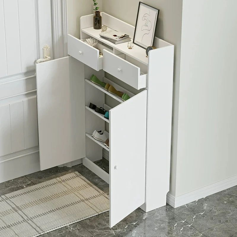 &Slim 20cm Shoe Cabinet Entryw - Shoe Rack Cabinet Narrow Entryway ulasan dan harga