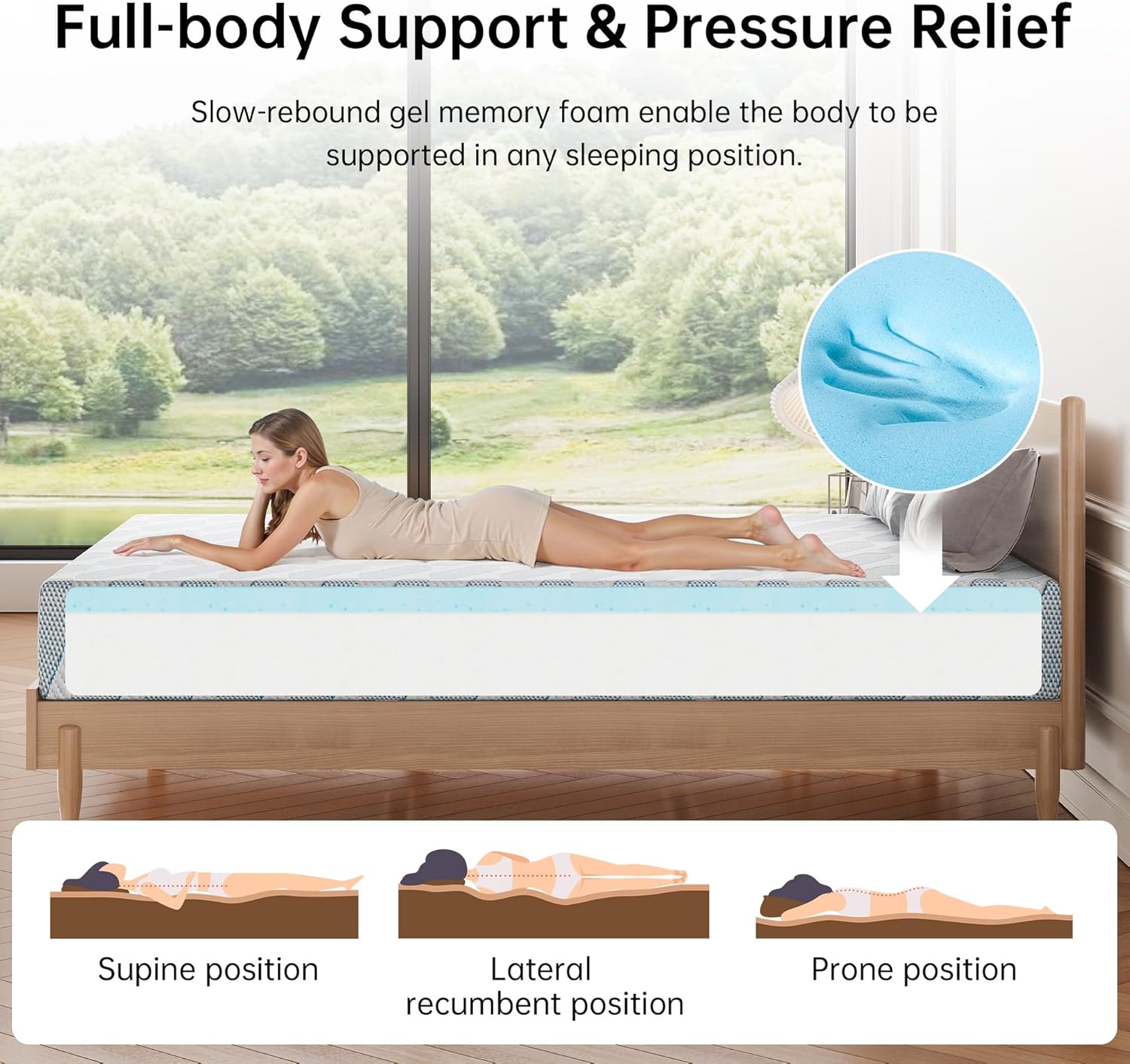 Queen Size Mattress 10 Inch Co - Memory Foam Mattress In A Box Queen ulasan dan harga