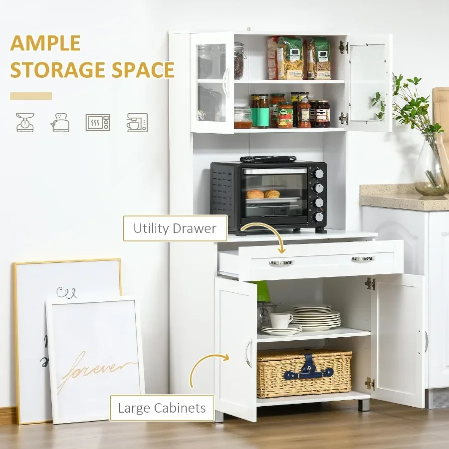 67 Pantry Cabinet Kitchen Hutc - Storage ulasan dan harga