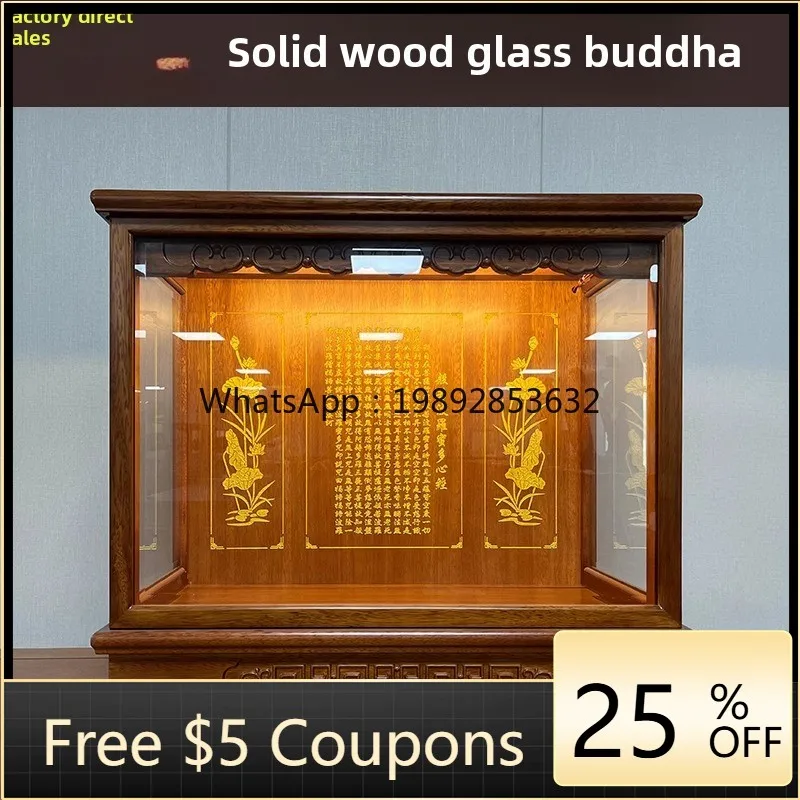 r5.13  Solid Wood Buddha Shrin - Tables ulasan dan harga