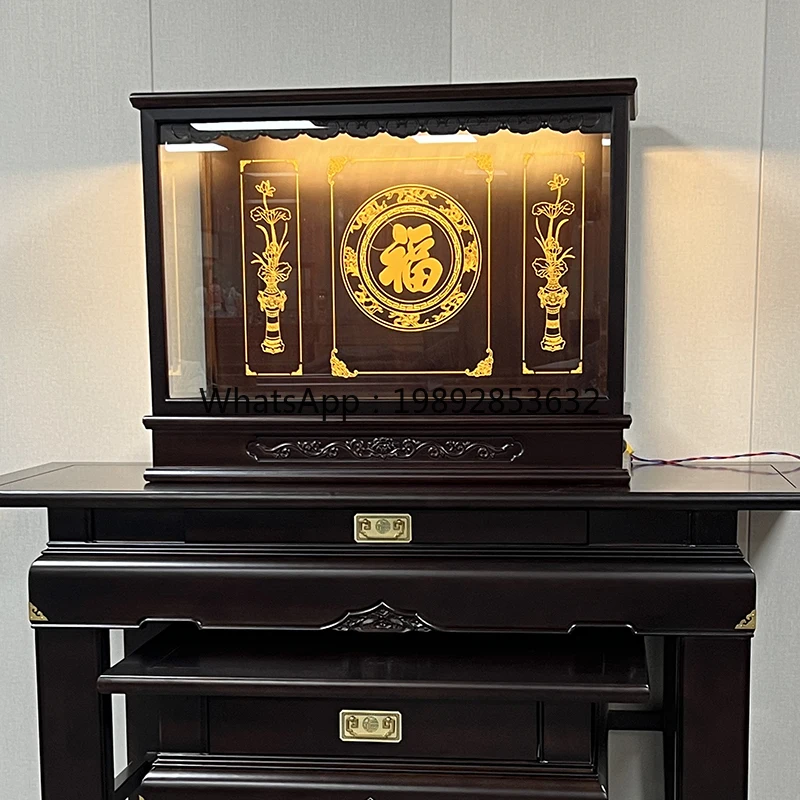 r5.13  Solid Wood Buddha Shrin - Tables ulasan dan harga