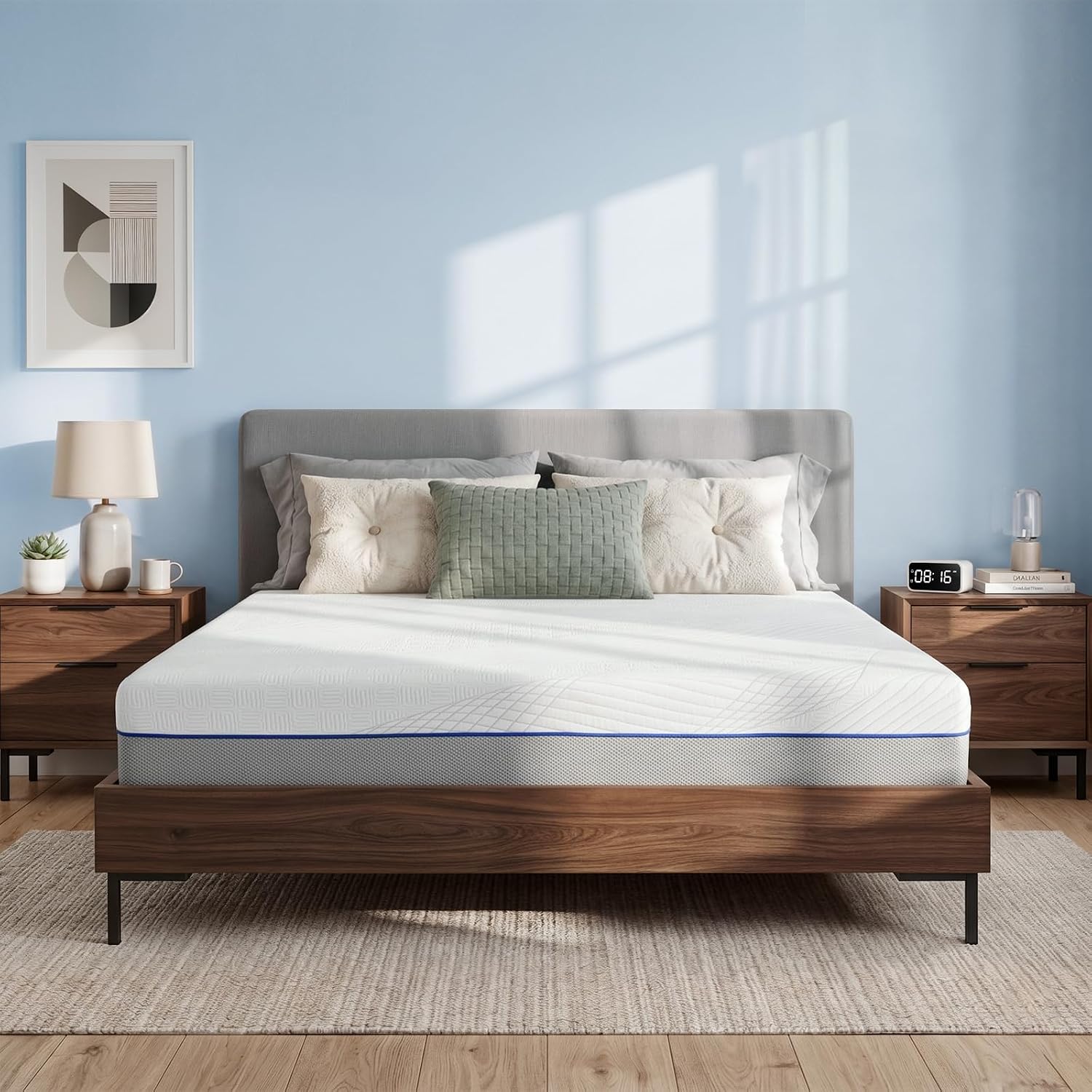 Queen Size Mattress 12 inch Me - Memory Foam Mattress In A Box Queen ulasan dan harga