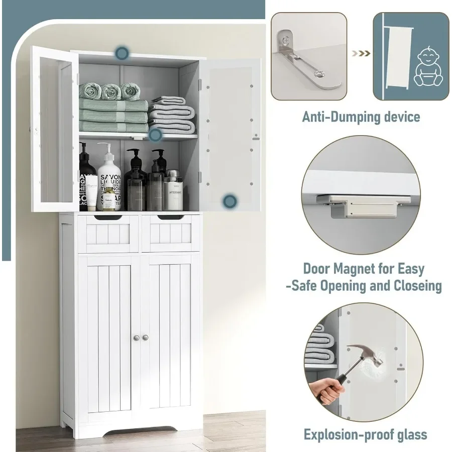 67 Tall Bathroom Storage Cabin - Storage ulasan dan harga