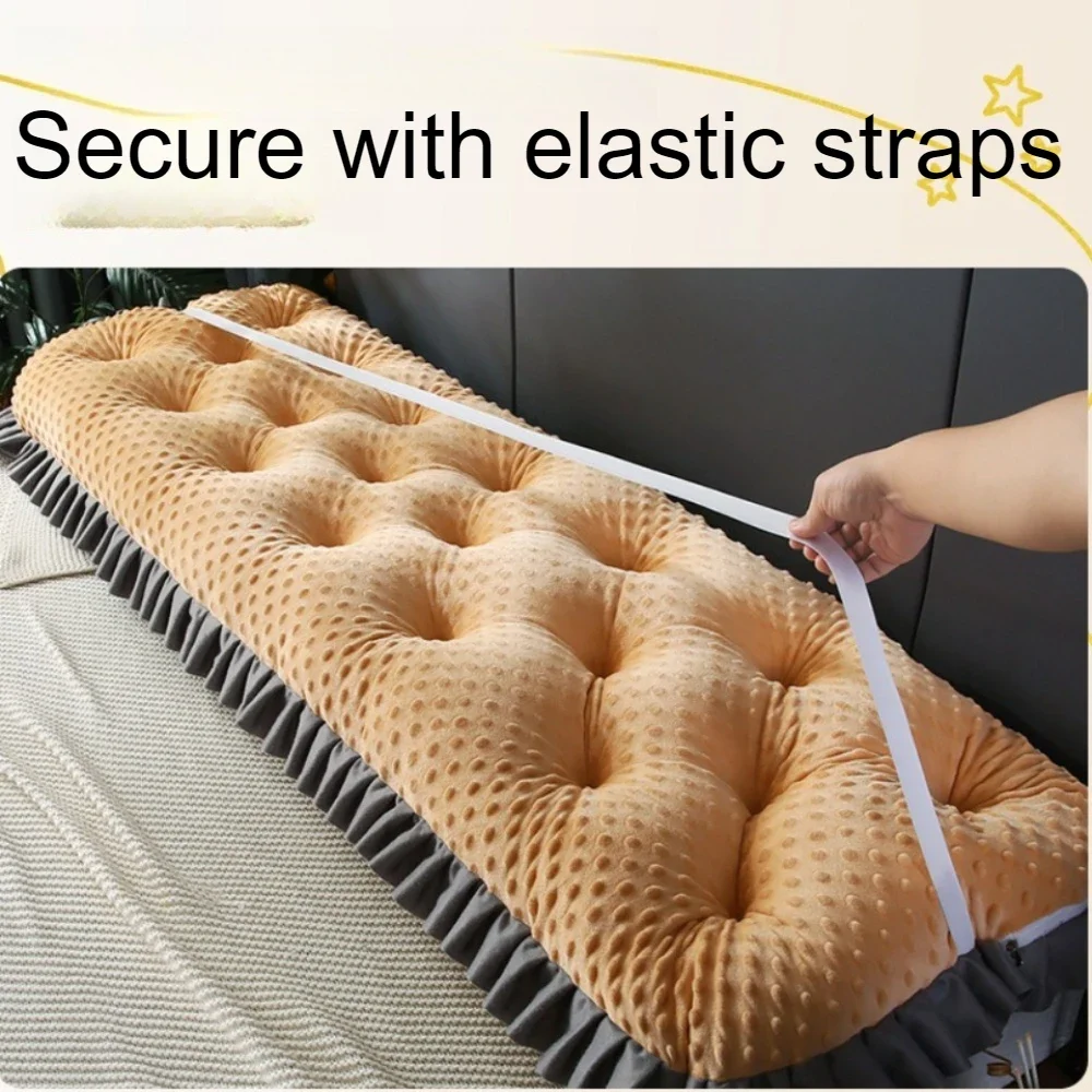 Ruffled Edge Headboard Pillow  - Headboard Cushion Backrest Tatami ulasan dan harga