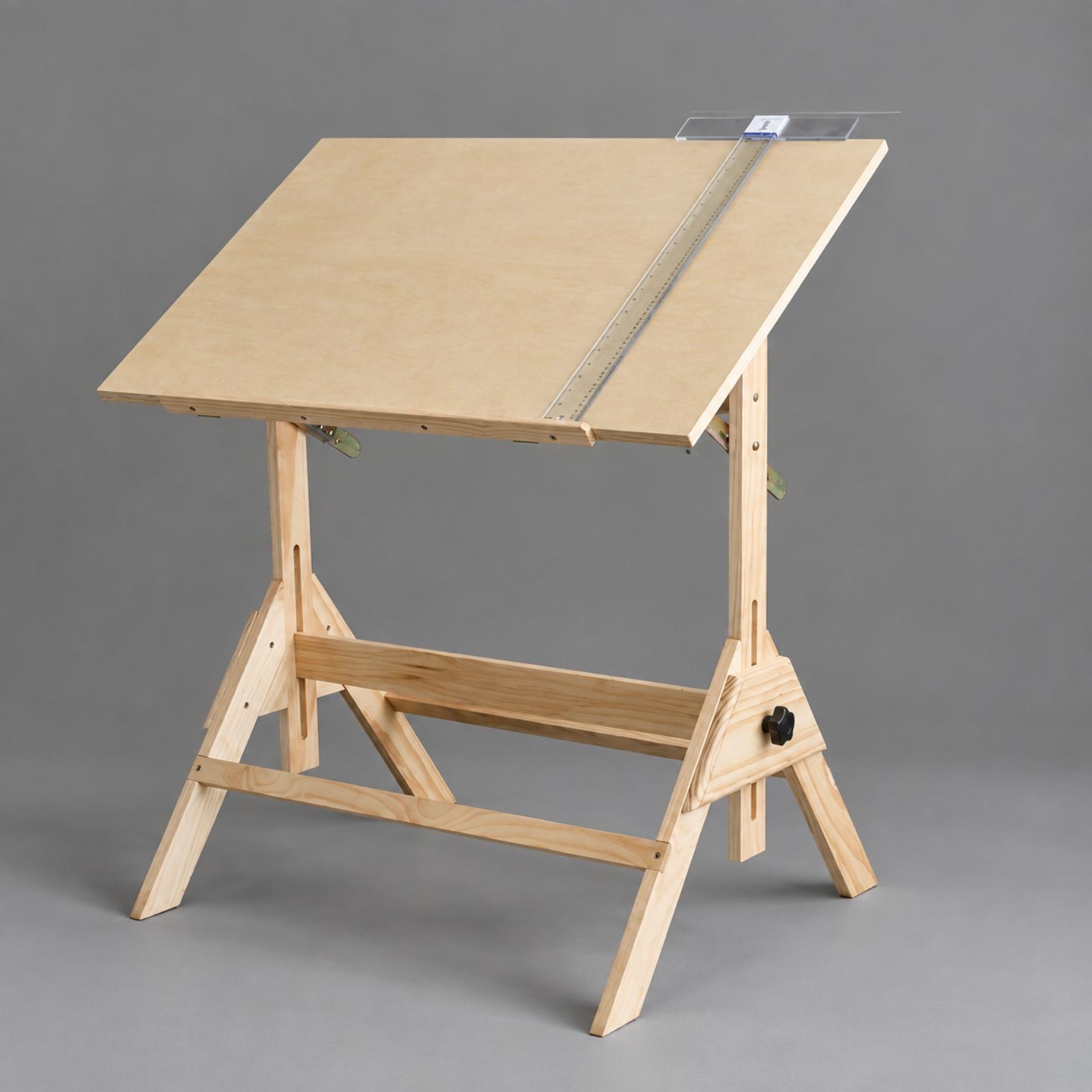 Wooden Drawing Table with Tilt - Tables ulasan dan harga